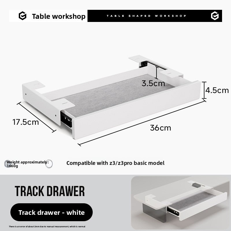Modular Desk Organizer with Storage Drawers