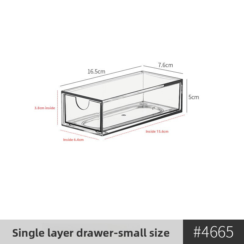 Organizador modular de cajones de escritorio | Caja organizadora de escritorio apilable