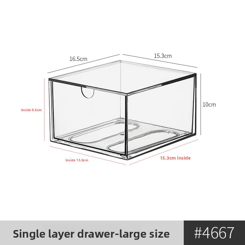 Organizador modular de cajones de escritorio | Caja organizadora de escritorio apilable