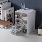 Organizador modular de cajones de escritorio | Caja organizadora de escritorio apilable