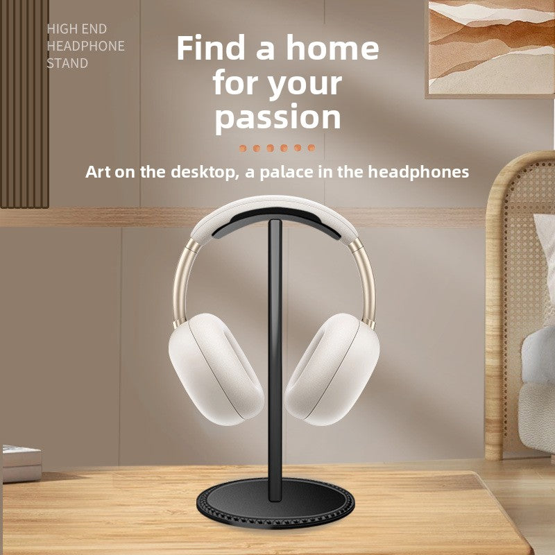 Soporte para auriculares debajo del escritorio | Colgador de auriculares con abrazadera