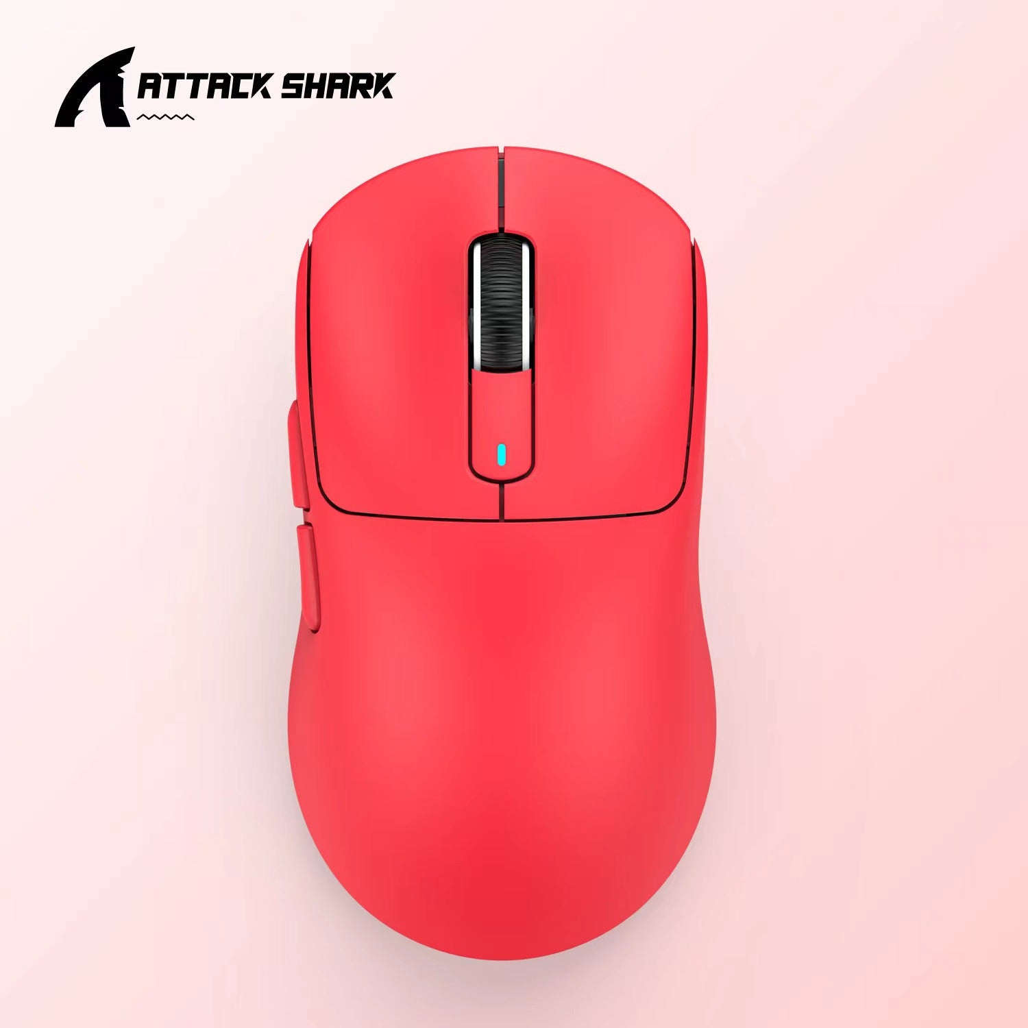 Ratón inalámbrico para juegos Attack Shark X3 | Ratón RGB ligero de tres modos