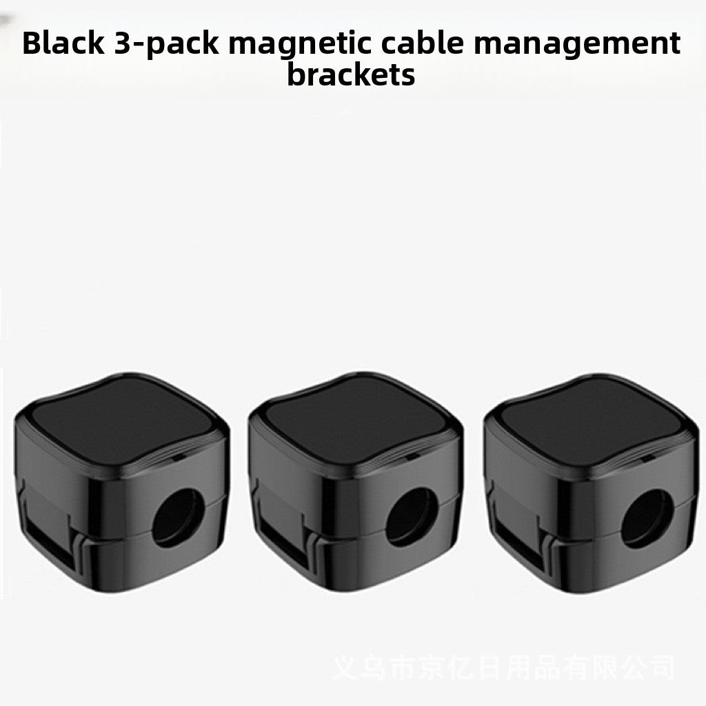 Organizador de Cables Magnético | Clips para la Gestión de Cables de Escritorio