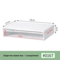 Organizador modular de cajones de escritorio | Caja organizadora de escritorio apilable