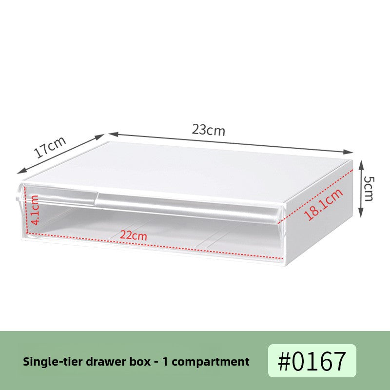 Organizador modular de cajones de escritorio | Caja organizadora de escritorio apilable
