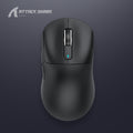 Ratón inalámbrico para juegos Attack Shark X3 | Ratón RGB ligero de tres modos