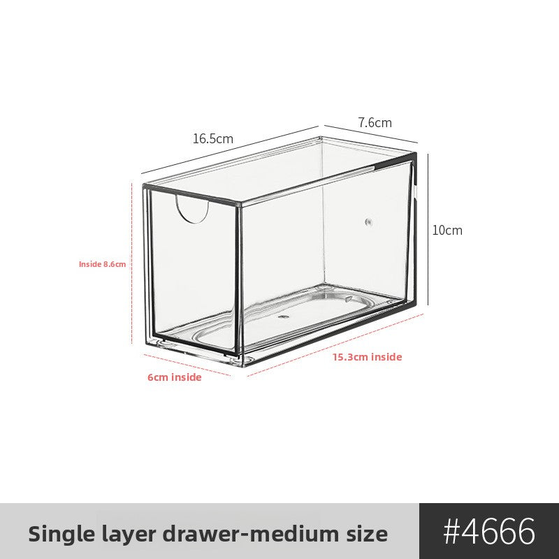 Organizador modular de cajones de escritorio | Caja organizadora de escritorio apilable