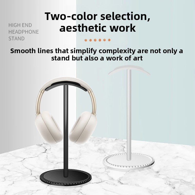 Soporte para auriculares debajo del escritorio | Colgador de auriculares con abrazadera