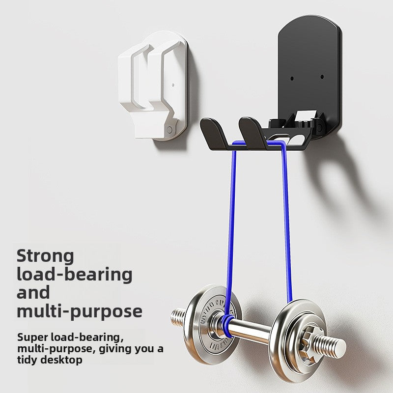 Soporte plegable para auriculares bajo el escritorio | Colgador de auriculares con abrazadera