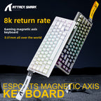 Teclado Gaming RGB de Eje Magnético | Teclado Mecánico con Sensor Hall
