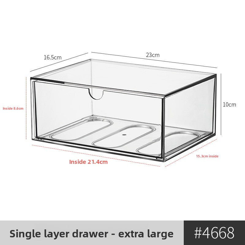 Organizador modular de cajones de escritorio | Caja organizadora de escritorio apilable