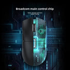 Ratón inalámbrico Attack Shark X11 para gaming | Ratón RGB ligero trimodo