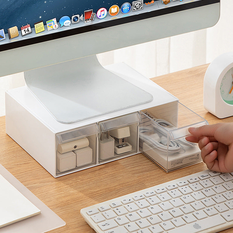 Organizador modular de cajones de escritorio | Caja organizadora de escritorio apilable