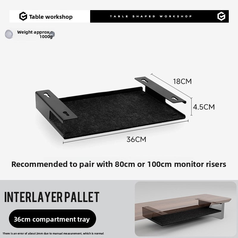 Modular Desk Organizer with Storage Drawers