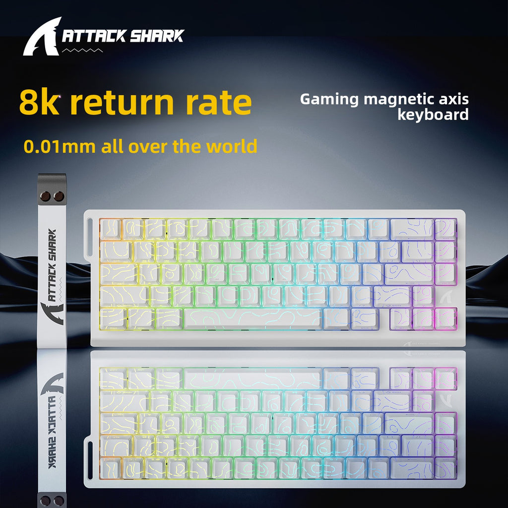 Teclado Gaming RGB de Eje Magnético | Teclado Mecánico con Sensor Hall