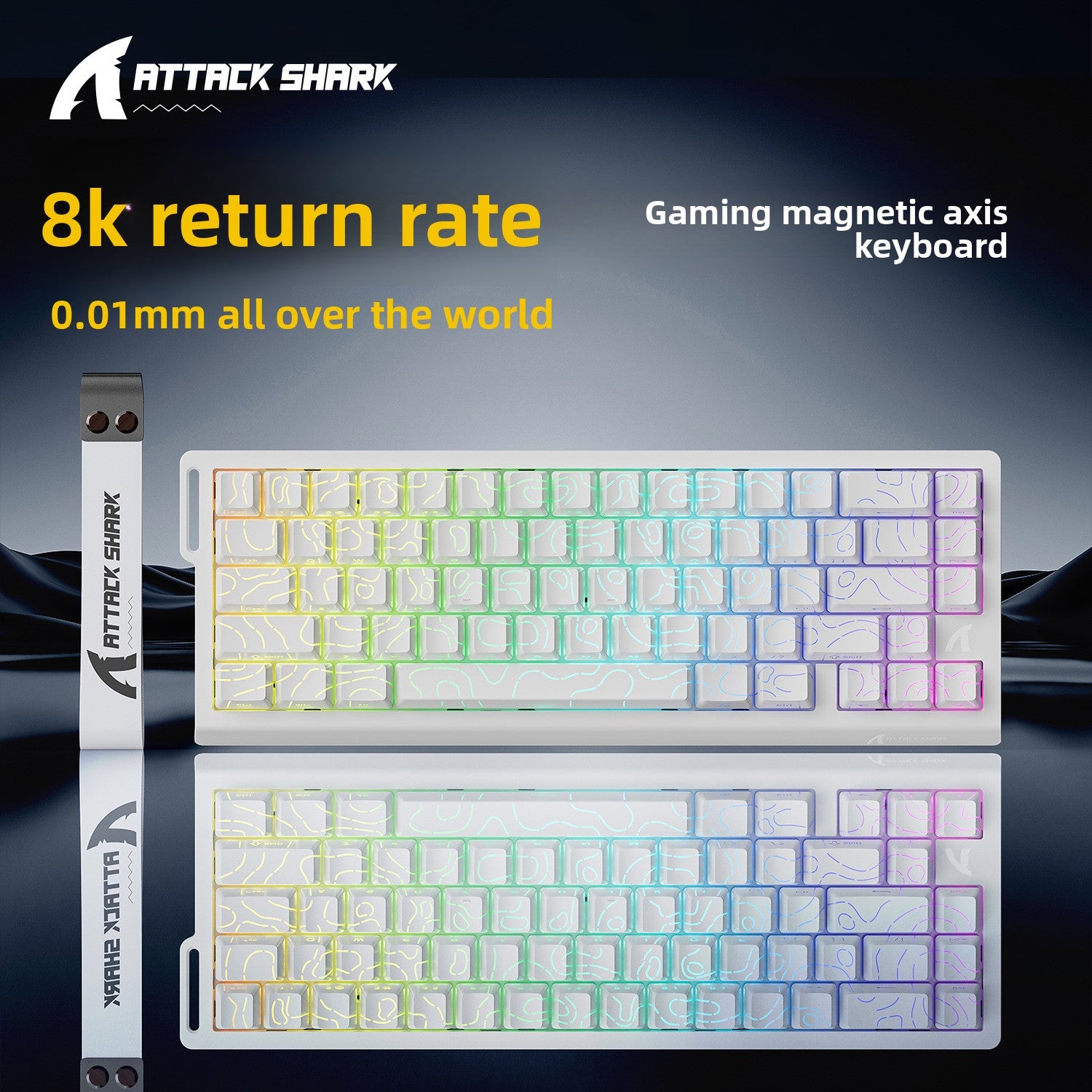 Teclado Gaming RGB de Eje Magnético | Teclado Mecánico con Sensor Hall