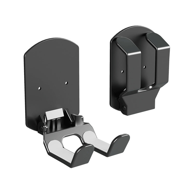 Soporte plegable para auriculares bajo el escritorio | Colgador de auriculares con abrazadera