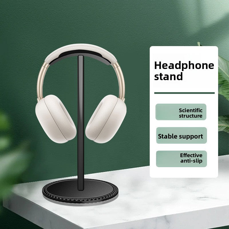 Soporte para auriculares debajo del escritorio | Colgador de auriculares con abrazadera