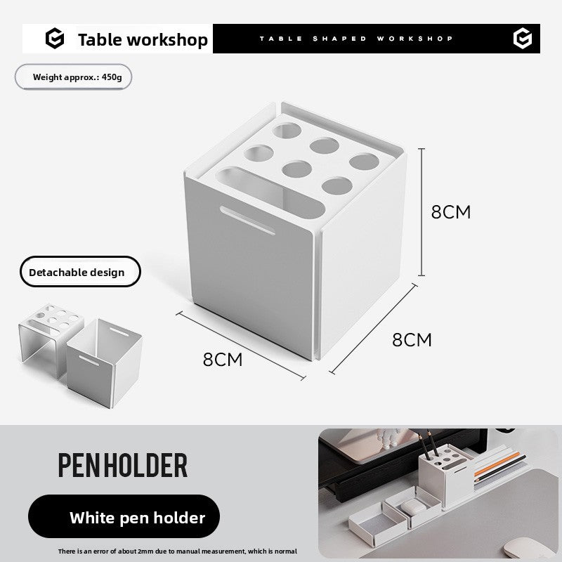 Modular Desk Organizer with Storage Drawers