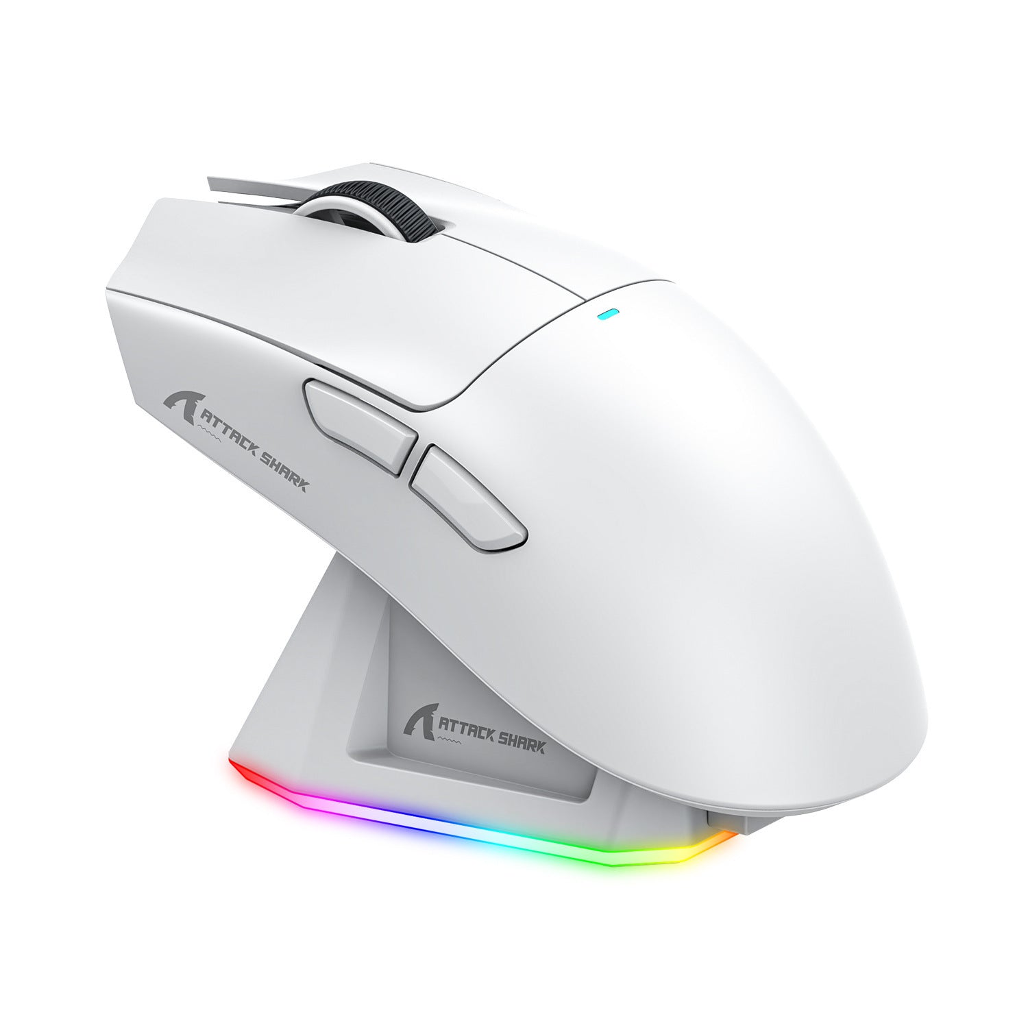 Ratón inalámbrico Attack Shark X11 para gaming | Ratón RGB ligero trimodo