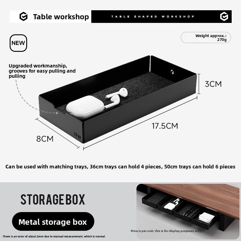 Modular Desk Organizer with Storage Drawers