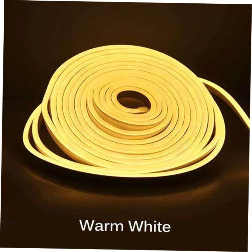 Tira de luces LED de neón de silicona flexible de 5M | 600 LED RGB para iluminación ambiental