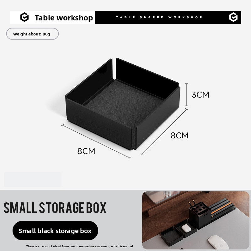 Modular Desk Organizer with Storage Drawers