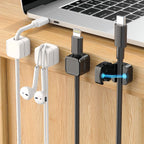 Organizador de Cables Magnético | Clips para la Gestión de Cables de Escritorio