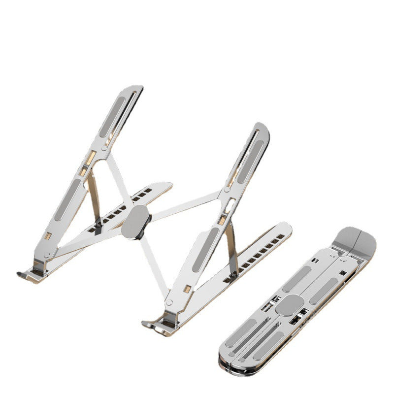 Soporte de aluminio para portátil | Soporte ajustable y plegable para notebook