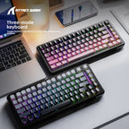 Teclado mecánico inalámbrico Attack Shark M86 | Teclado para juegos RGB de tres modos
