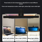 Barra de luz LED RGB para monitor con control remoto | Luz LED USB para pantalla para juegos de PC y oficina