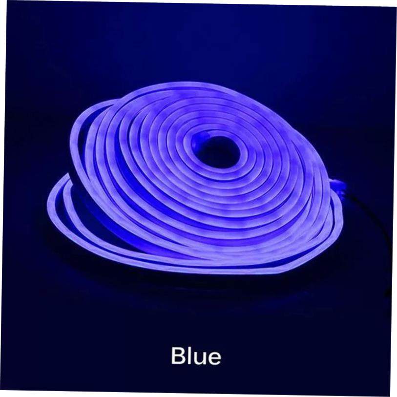 Tira de luces LED de neón de silicona flexible de 5M | 600 LED RGB para iluminación ambiental