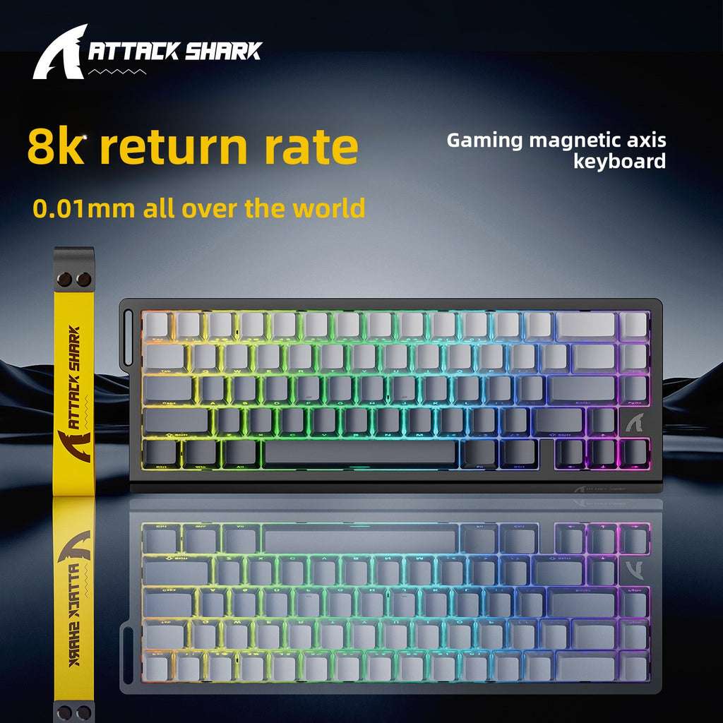 Teclado Gaming RGB de Eje Magnético | Teclado Mecánico con Sensor Hall
